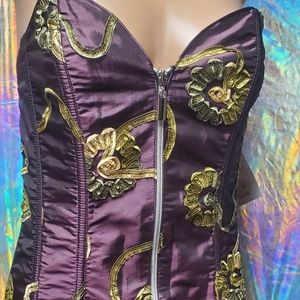 Very nice purple corset